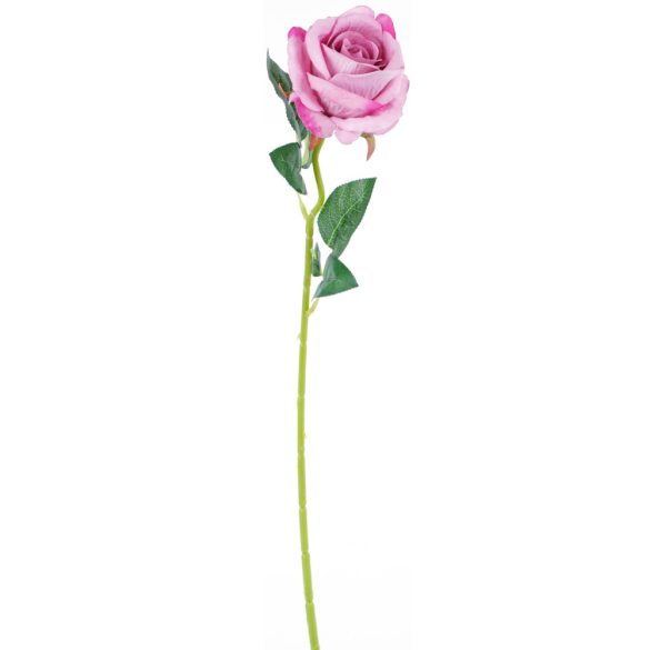 Művirág rózsa rózsaszín 80cm