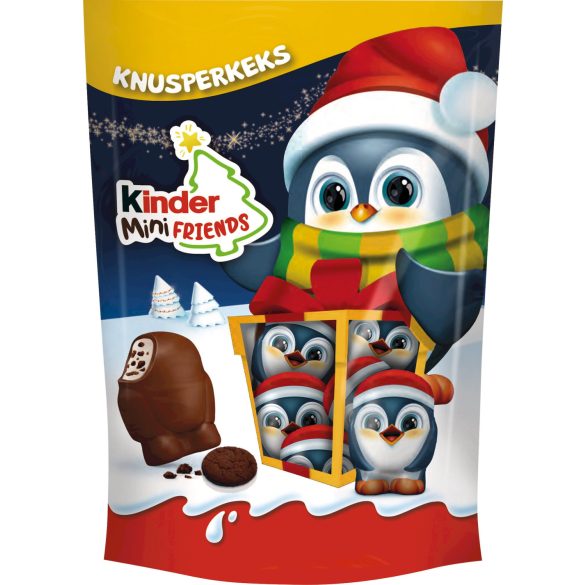 Kinder mini friends kakaós keksz 122g