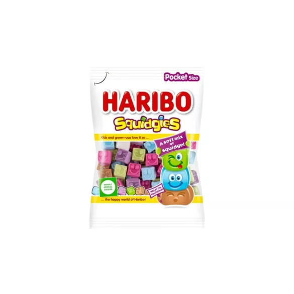 Haribo squidgies gumicukor 80g