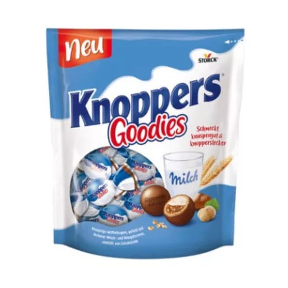 Knoppers goodies csokoládé golyók 180g
