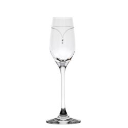 Likőrös pohár swarovski dísszel 95 ml 6db