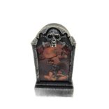 Sírkő Led-es halloween figurákkal 11 cm