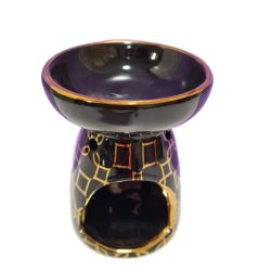 Yala mécssestartó arany-fekete 9cm