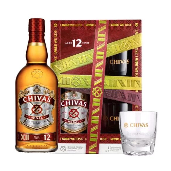 Chivas regal whiskey 12éves +DD 0,7L