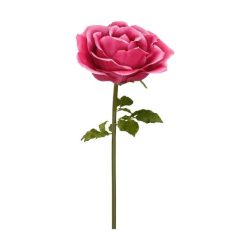 Selyemvirág óriás rózsa L 108x28cm pink