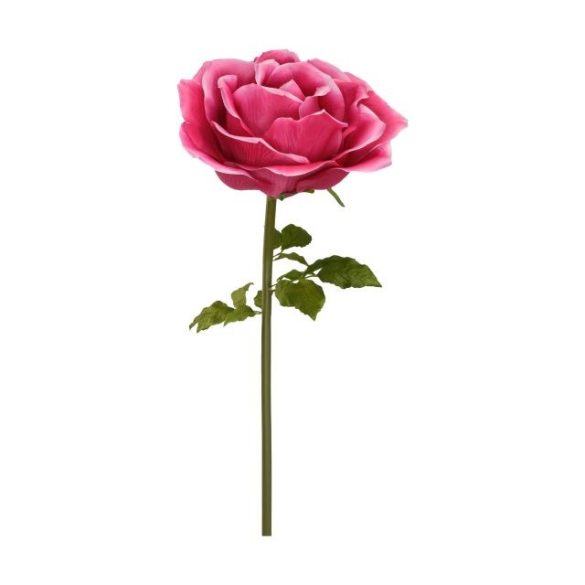 Selyemvirág óriás rózsa L 108x28cm pink