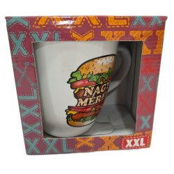 XXL bögre hamburgeres kerámia 400ml