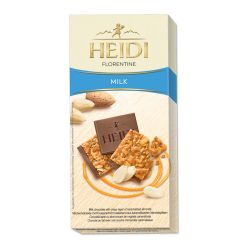   Heidi Florentine tejcsokoládé karamellizált manduladarabokkal 100g