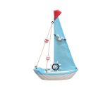 Hajó dekoráció 22x15cm