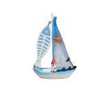 Hajó dekoráció 22x15cm