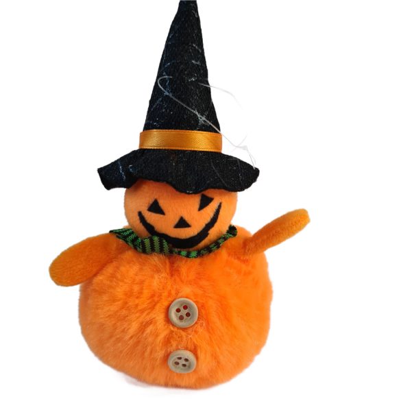 Halloween textil figura több féle 15x7cm