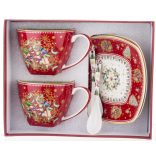 Queen Isabell csésze+alj 2x2db 300ml