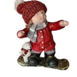 Gyerek snowboardon 2 féle 33x17x37cm/db