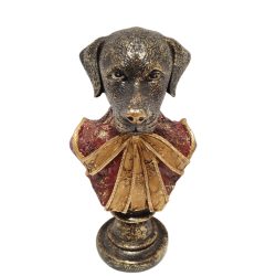 Kutya figura könyvtartó 27cm