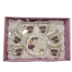 Bögre szett 12 részes levendulás