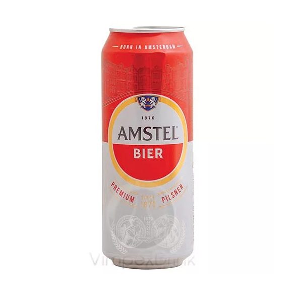 Amstel sör 0,5L dobozos DRS-sel