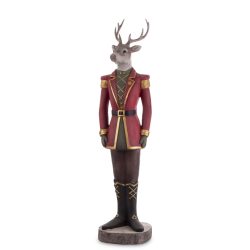 Diótörő figura szarvas poly 115x35cm