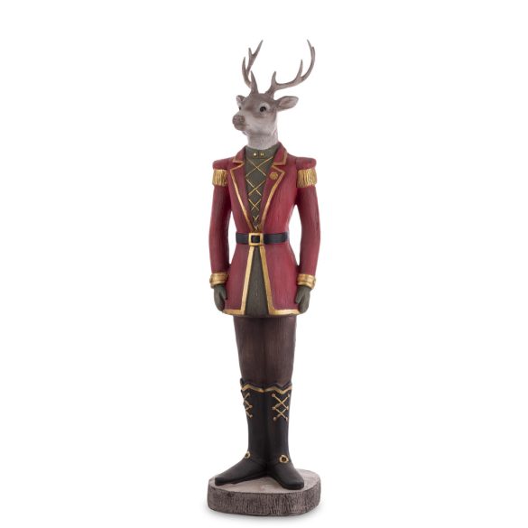 Diótörő figura szarvas poly 115x35cm