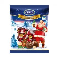 Only Télapó tejcsokoládés praliné 400gr
