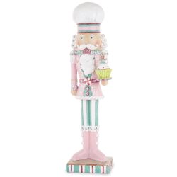 Diótörő figura sütivel kerámia 25x10cm