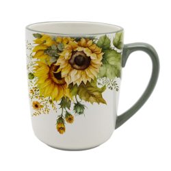 Bögre kerámia napraforgós 500ml