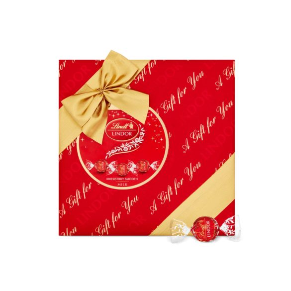 Lindt lindor milk gift box 287g