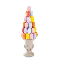 Húsvéti dekoráció színes tojások 28cm