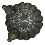 Madáritató szürke kerámia 21x20x10cm