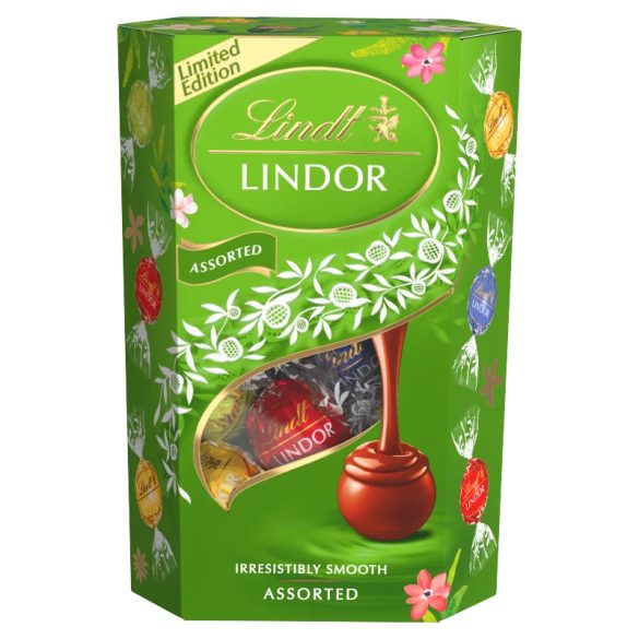 Lindt Lindor praliné keverék fehér és tejcsokoládéval 200g
