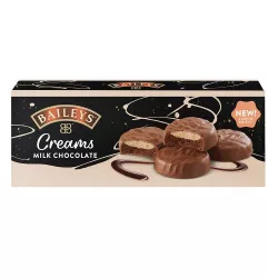   Bergen Bailey's ízű krémmel töltött keksz tejcsokoládéval 128 g