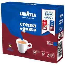 Lavazza crema gusto ricco őrült kávé 2x250g