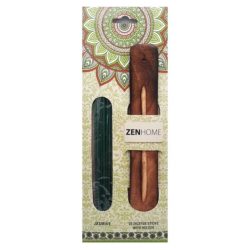 Füstölő, tartóval jázmin 20db/szett