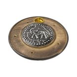 Füstölő tartó fa kerek 10cm átmérő