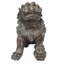 Sárkány-kutya szobor poly 28x18x27cm