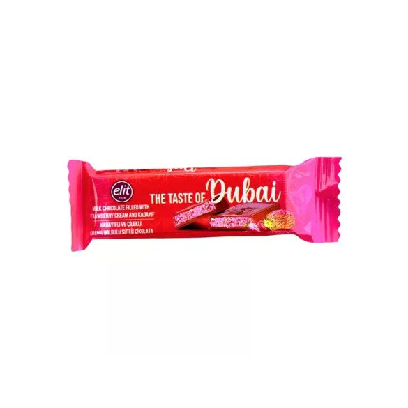 Elit Dubai epres tejcsokoládé 30g