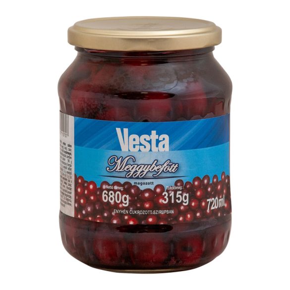 Vesta magozott meggybefőtt 680/315g