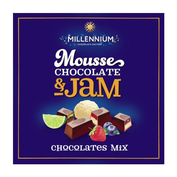 Millenium mousse töltött desszert 180gr