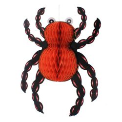 Lampion pók narancssárga 33cm