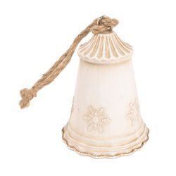 Bádog kolomp fehér 11,5x16cm