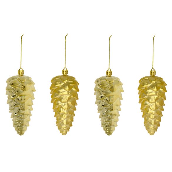 Toboz szett 4db-os akasztós arany