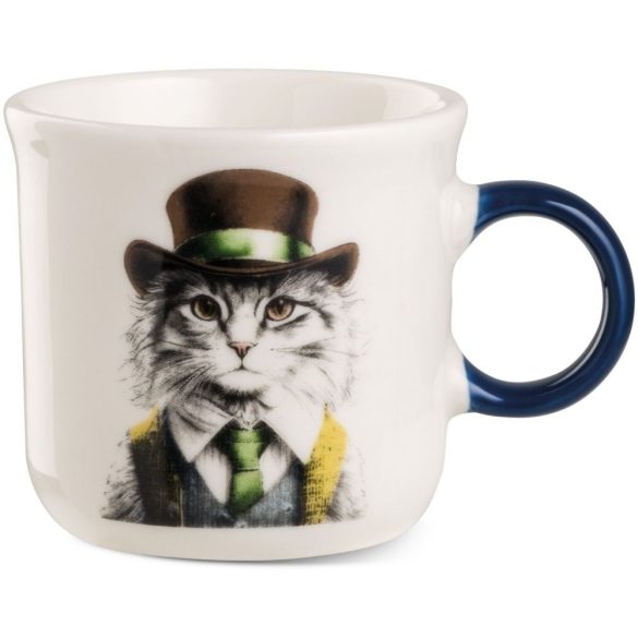 Bögre kerámia cicás 430 ml