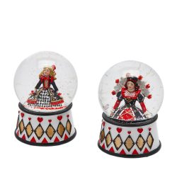 Havazógömb nő báli ruhában 14cm 2féle/db