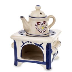 Mécsestartó teáskanna kerámia 16x12cm