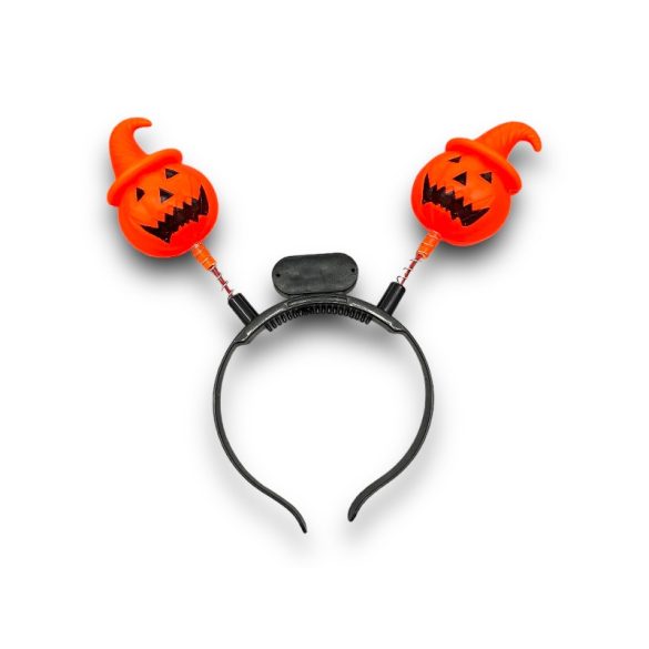 Halloween fejdísz tök sapkás műanyag