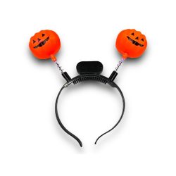Halloween fejdísz tökös műanyag