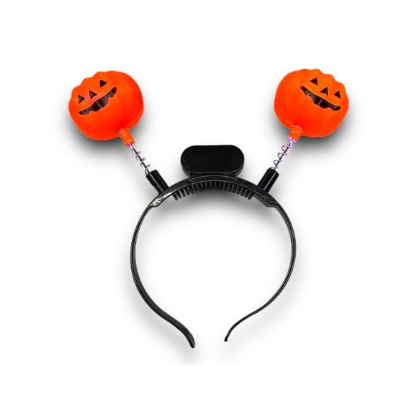 Halloween fejdísz tökös műanyag