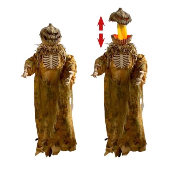 Csontváz tökfejjel óriás, mozgó 120x20x170 cm