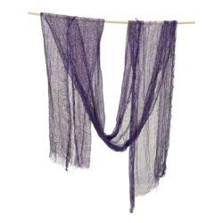 Háló Halloween textil lila 80x365cm