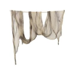 Háló Halloween textil bézs 80x365cm