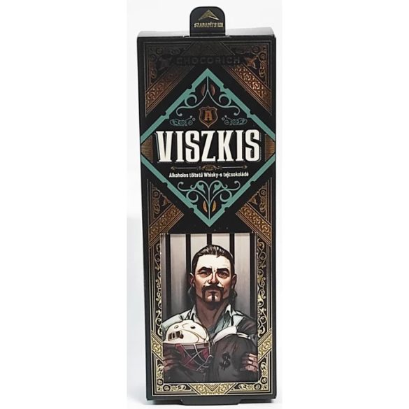 Chocorich A Viszkis Alkoholos töltetű Whisky-s Tejcsokoládé Golyók 100g